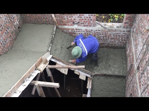 Intelligent Construction Concrete Stair In The House - Heavy Work Building House Step By Step Intelligent Construction Concrete Stair In The House - Heavy Work Building House Step By Step
