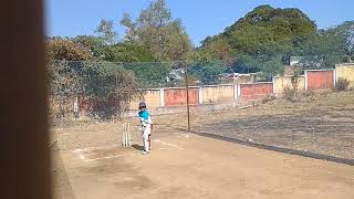 8 Year old AGAZ batting practice