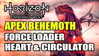 Apex Behemoth Location (Force Loader, Apex Heart \u0026 Circulator) | Horizon Forbidden West