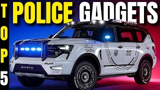 "Unveiling 09 Unseen Police Gadgets That Will Amaze You!"