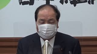 空疎な独裁者スガーリンの悪辣非道な陰謀ー片山虎之助「日本維新の会」共同代表、定例会見 2020 11 13