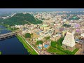 srikalahasti aerial view drone video