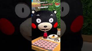 Kumamon in HK themed cafe vlog