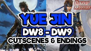 Yue Jin ALL Cutscenes & Endings - Dynasty Warriors - 4K 60 FPS