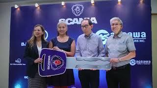 Official Handover of Scania Touring to Cagsawa Travel and Tours Inc.