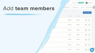 Add team members