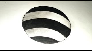 HOW TO Draw 3D Hole.Draw 3D Circular Hole Trick Art for Kids