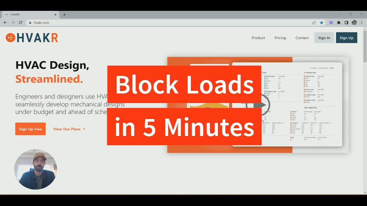 HVAC Block Loads In 5 Minutes - YouTube