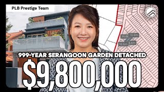 Serangoon Garden Estate - 2.5-Storey Detached Landed with 999-year Leasehold | $9,800,000 | Jesley