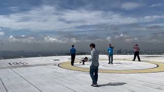 Menara TM helipad view