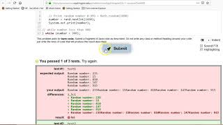 Building Java Program Chapter 5 Self Check 5.11randomOver900