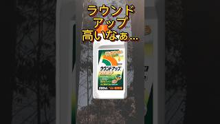 ラウンドアップは高いと思ってる方向けのジェネリック除草剤サンフーロンとグリホエースPro #除草 #除草剤 #ラウンドアップ