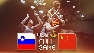 Slovenia v China | Full Basketball Game | FIBA U19 Basketball World Cup 2023