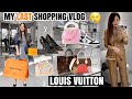 MAJOR LOUIS VUITTON SHOPPING DAY! *My LAST LV Shopping Vlog* New Collection 2023