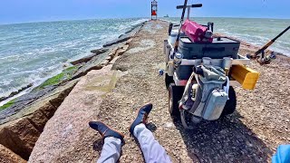 The Surfside Jetty has been ridiculous