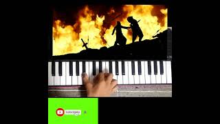 Bahubali 2 theme in piano | Kattappa killed Bahubali | music in piano | by Arya Lakkad