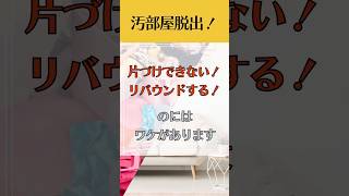 【やる気だけじゃできない】片づけ #汚部屋 #片付け #断捨離 #思考の整理 #開運