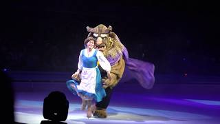 【ディズニーオンアイス】美女と野獣のシーンでベルのスケートが素敵でした