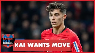 Kai Havertz Wants Transfer Move This Summer (Bayern Munich Transfer News)