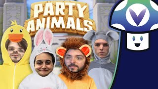 [Vinesauce] Vinny, Jerma, Pokelawls \u0026 Ster - Party Animals