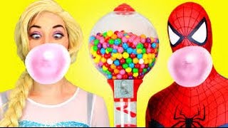 Spider-Man and frozen anna and elsa conspiracy (GONE SEXUAL GONE KELLY MUST WATCH)