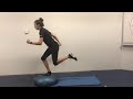 landing mechanics on bosu