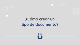 Como crear un tipo de documento | Cuenti Contable