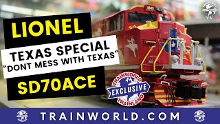 Lionel O Scale Texas Special SD70ACe