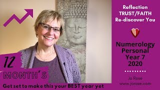 #NUMEROLOGY 2020 PERSONAL YEAR 7 - 12 Month guidance