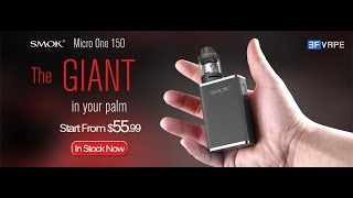 Authentic SMOK R150 Kit Unboxing Review - 3FVape