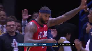 DeMarcus Cousins Goes Off for 40 Points and 22 Rebounds in Pelicans Win over Nuggets