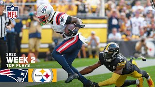 New England Patriots Top Plays vs. Pittsburgh Steelers | 2022 Regular Season Week 2