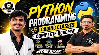 Python Programming Complete Roadmap 2026 🚀 | Coding Classes for Beginners to Advanced | Learn Python