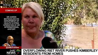 Kimberley residents calling for help as overflowing river forces them out of homes