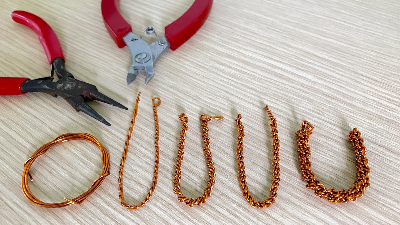 How To Twist Copper Wire For Beginners - 01 - YouTube