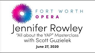 Jennifer Rowley and Scott Guzielek Masterclass with Fort Worth Opera