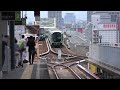 近鉄けいはんな線 新石切で折り返し運転 土砂崩れの影響【4k】