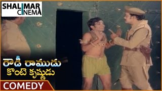 Rowdy Ramudu Konte Krishnudu Movie || Raavi Kondala Rao super Comedy in jail Scene || Shalimarcinema