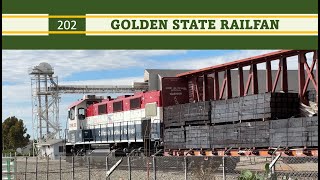 CFNR 502 Train Passes By The Inland Terminal.