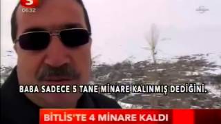 Bitlis'in simgesi tarihi 5 minareden 1'inin kayıp olduğu ortaya çıktı.