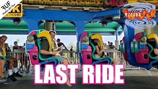 *Last Ride* On Wicked Twister Roller Coaster!! CEDAR POINT 4K Closing (HIT SUBSCRIBE) Goodbye