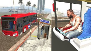 Franklin Become Bus Driver in Indian Bike Driving 3D | New Update