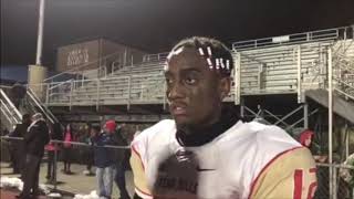 Penn Hills QB Hollis Mathis After WPIAL 5A Title Game | WPIAL Championships