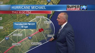 Super Doppler Update: Tracking Hurricane Michael