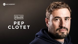 Pep Clotet • Beating a low block, identifying young talent, best books for coaches • Ask the Coach