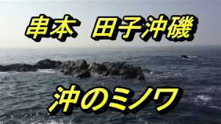 串本　田子沖磯　沖のミノワ