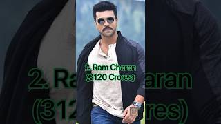 Top 10 Most Richest Tollywood South Indian 🤑💥 #shorts #tollywoodactor