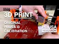 Original Prusa i3 calibration