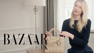 Elizabeth Debicki shares the contents of her Lady Dior handbag | Bazaar UK