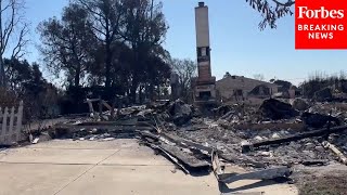 Evacuees Have Restricted Access to Their Homes Amid the Palisades Fire in California